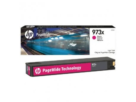 HP 973X F6T82AE original high yield magenta PageWide cartridge ( F6T82AE )