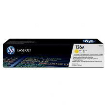 HP toner 126A yellow (CE312A) - Img 1
