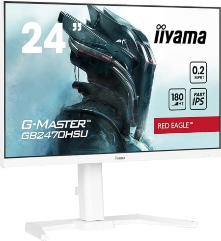 Iiyama 24" white fast ips gaming monitor ( GB2470HSU-W6 )