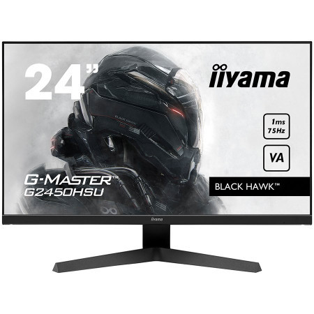 Iiyama G2450HS-B1 LED black hawk G-Master 23.8" VA, 1ms, black monitor