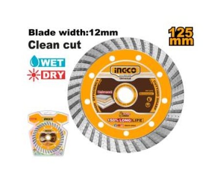 Ingco dmd031251 turbo dijamantski rezni disk 125mm ingco ( DMD031251 )-1