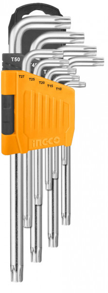 Ingco set torx ključ cr-v t10-t50 indus ( HHK13092 ) - Img 1