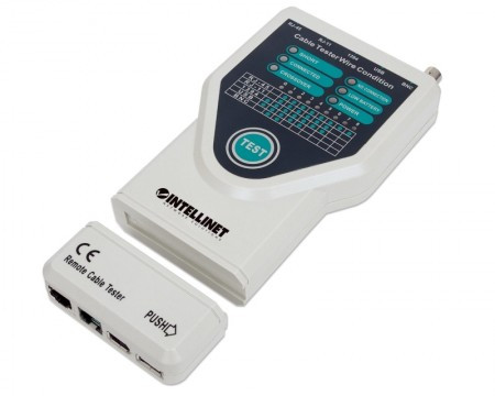 Intellinet Cable tester 5 in 1 retail Box sivi - Img 1