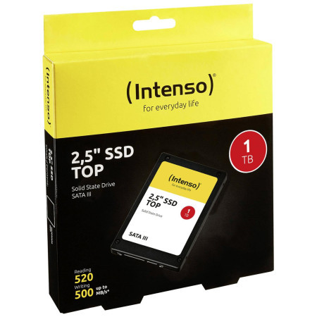 Intenso SSD Disk 2.5", kapacitet 1TB, SATA III top - SSD-SATA3-1TB/top