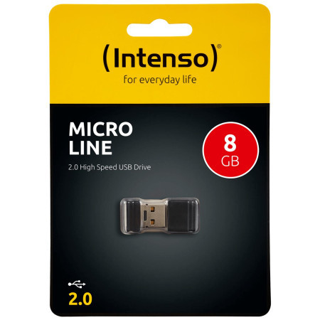 Intenso USB flash drive 8GB Hi-Speed USB 2.0, micro Line - ML8