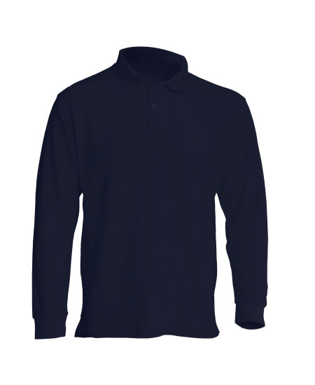 JHK muška polo majica dugih rukava, tamno plava veličina xl ( pora210lsnyxl ) - Img 1