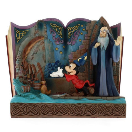 Jim Shore Sorcerer Mickey Storybook Figurine ( 060001 ) - Img 1