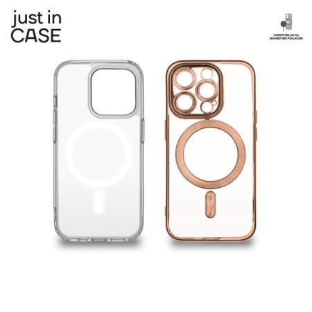 Just in Case 2u1 Extra case MAG MIX paket PINK za iPhone 15 Pro Max ( MAG115PK ) - Img 1