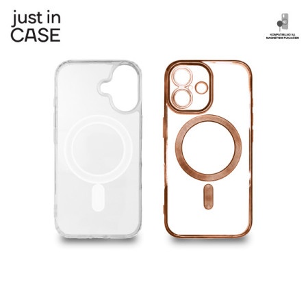 Just in case 2u1 extra case mag mix paket pink za iphone 16 ( MAG116PK )