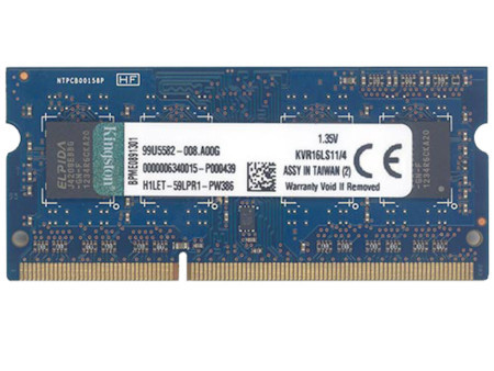 Kingston 4 4GB/SODIMM/DDR3/1600MHz/crna memorija ( KVR16LS11/4. )