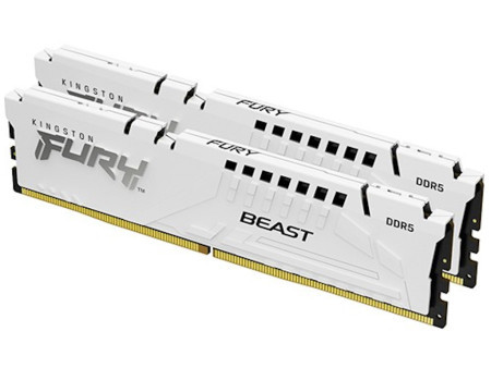 Kingston fury beast 64GB/DIMM/DDR5/6000MHz/bela memorija ( KF560C36BWEK2-64 )