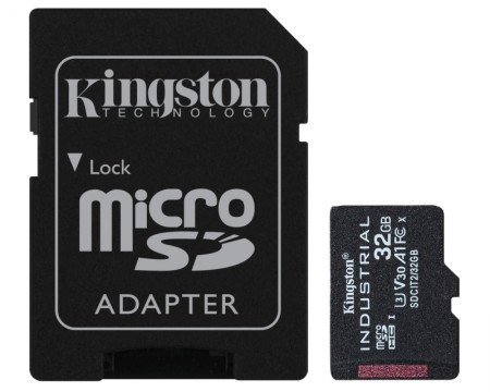 Kingston Industrial MicroSDHCSDXC 32GB + Adapter SDCIT2/32GB