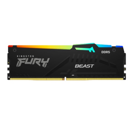 Kingston kf556c40bbak2-64 64gb (2x32gb kit) 5600mt/s fury beast rgb ram ddr5