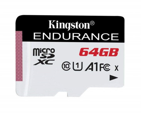 Kingston UHS-I microSDXC 64GB C10 A1 endurance SDCE/64GB