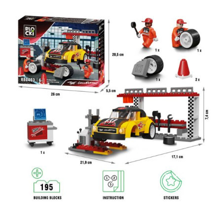 Kocke blocki - sportski auto servis ( 76/0403 )