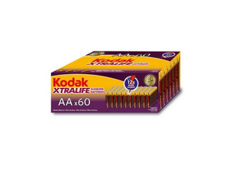 Kodak alkalne baterije extralife aa/ 60kom ( 30410961 )