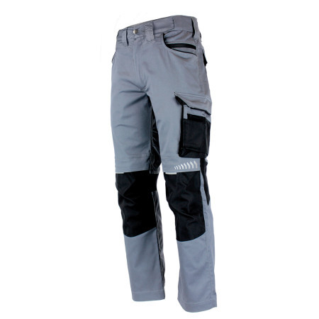 Lacuna radne pantalone pacific flex sive veličina 48 ( 8pacips48 ) - Img 1