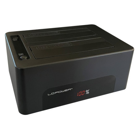 Lc power lc-dock-u3-v usb3.2 2xssd/hdd black, display hdd docking ( 20672 )