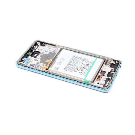 Lcd za samsung a725/a726 galaxy a72/a72 5g + touchscreen + frame blue full org eu ( LCD6118 )