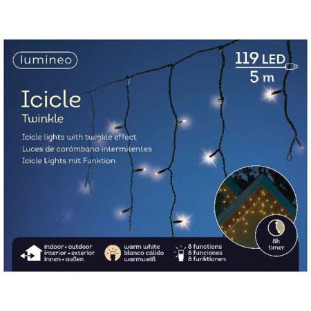 LED icicle lights outdoor L500cm - ( 49.4813 )