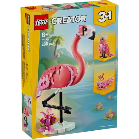 Lego Divlje životinje: Ružičasti flamingo ( 31170 )