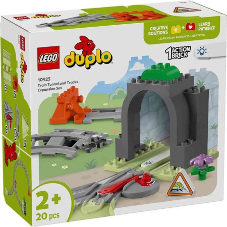 Lego duplo town train tunnel and tracks expansion set ( LE10425 )