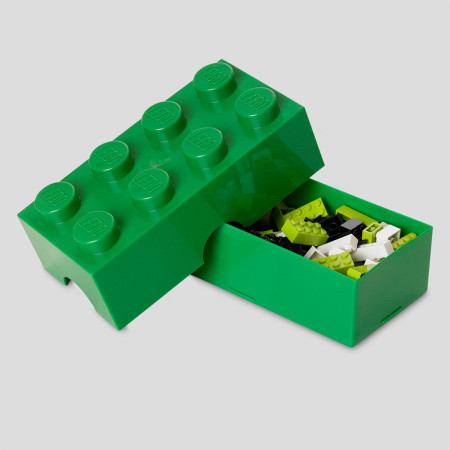 Lego kutija za odlaganje ili užinu, mala (8): Tamnozelena ( 40231734 )