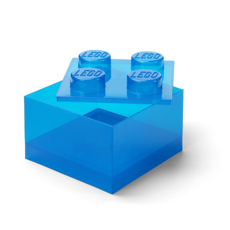 Lego kutija za odlaganje sa poklopcem (4): Svetlucavo plava ( 40090805 )