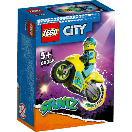 Lego Sajber akrobatski motor ( 60358 ) - Img 1