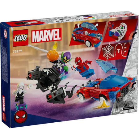 Lego super heroes marvel spider man race car venom green goblin ( LE76279 )
