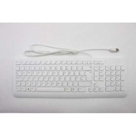 Lenovo USB calliope slim keyboard, UK, white, oem ( 50L21390/WH )