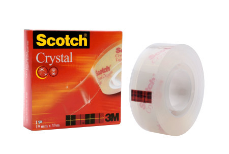 Lepljiva traka crystal 600, 19mm x 33m Scotch ( 05LTS302 ) - Img 1