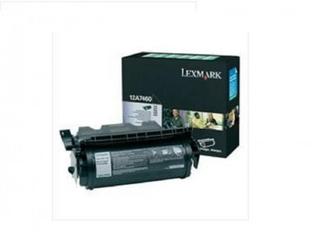 Lexmark toner black 5K ( 12A7460 )