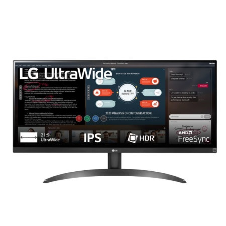 LG 29" LG 29WP500-B IPS 2560x1080/75Hz/5ms/2xHDMI/VESA