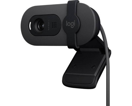 Logitech brio 100 full HD webcam graphite - Img 1