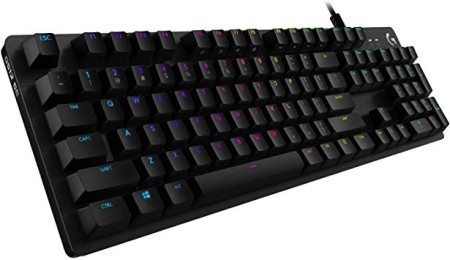 Logitech G512 gaming keyboard black, GX blue (clicky) mechanical tastatura - Img 1