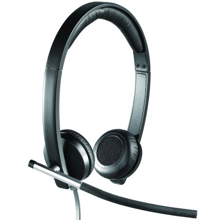 Logitech H650E Corded headset stereo USB - EMEA ( 981-000519 )  - Img 1