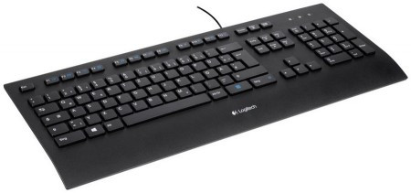 Logitech K280e Keyboard for Business US, Black, USB New - Img 1