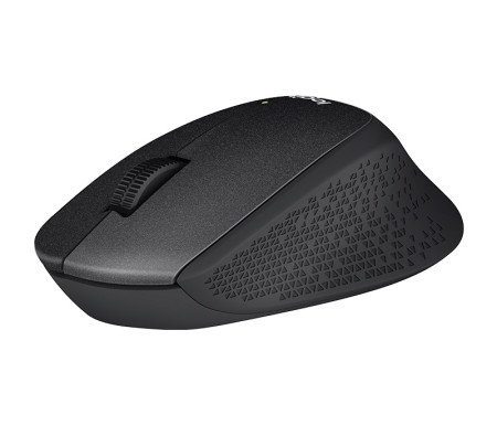 Logitech M330 silent plus wireless mouse black