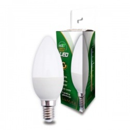 Lumax led sijalica e14/5w/3000k/425lm/candle/25.000h/230v ( E145WL/Z ) -1