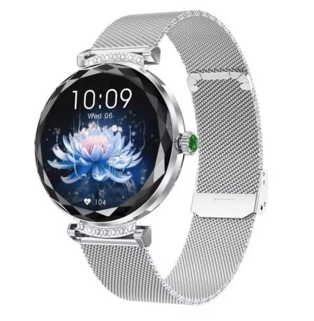 Mador nx7 pro silver amoled smartwatch-1