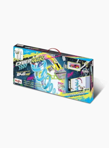 Maisto vozilo cyber racers door hoop playset – includes 1 pc cyber racer ( MAI12556 )