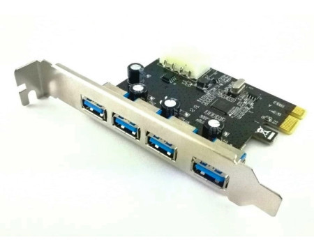 Maiwo PCI-Express kontroler 4-port USB 3.0 - Img 1
