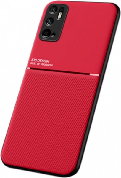 MCTK73-XIAOMI Redmi Note 10 Pro 4g Futrola Style magnetic Red - Img 1