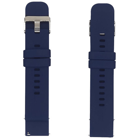 MeanIT tamenski kaiš za smartwatch, 22 mm, plavi - MSWREM4 - Img 1
