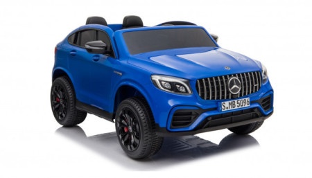 Mercedes GLC AMG 63S - Metalik plavi Licencirani Dvosed 4x4 model 311/1 sa kožnim sedištima i mekim gumama