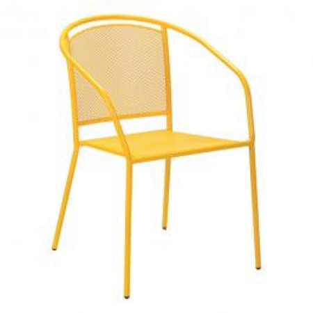 Metalna stolica – žuta Arko ( 051115 ) - Img 1
