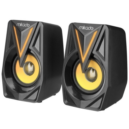 Mikado MD-S23 GLARE 3Wx2 USB Zvučnici 2.0