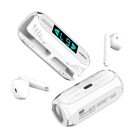 Moxom bluetooth airpods mx-tw24 bele ( SL1437 )