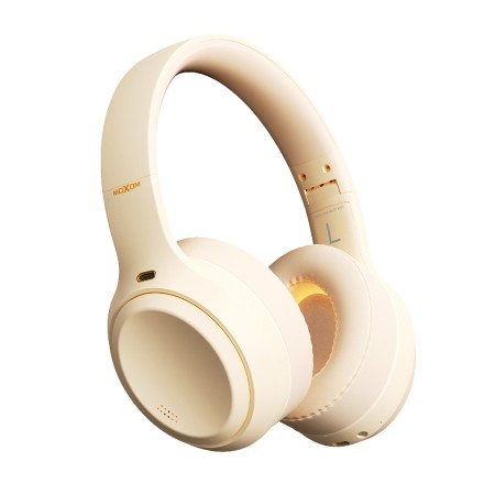 Moxom mx-wl91 Slusalice bluetooth anc krem ( SL1605 )